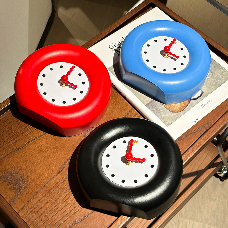 Jam Meja Seni Modern Dopamine, - Resin Art Clock ulasan dan harga
