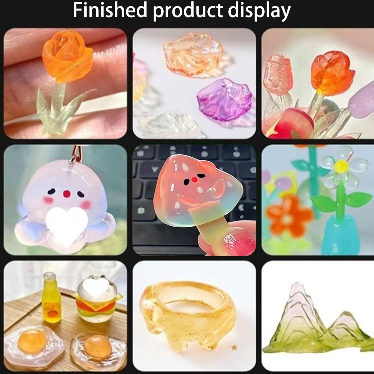 Resin Polimer UV Clay Transpar - Resin Art Clay ulasan dan harga